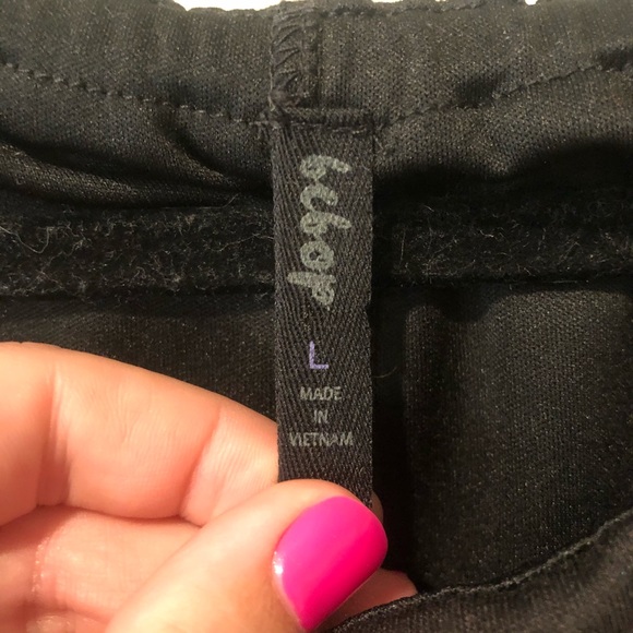 Black Iff the Shoulder Ruffle Jumpsuit - Picture 3 of 3